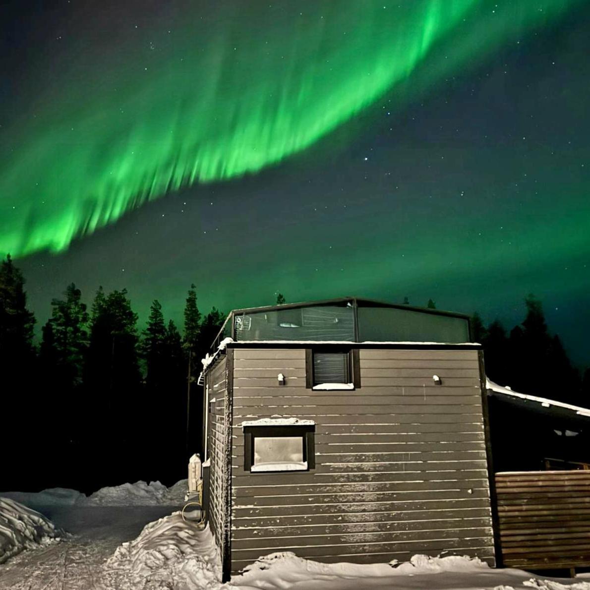 Levi Sky Igloo With Private Sauna And Hot Tub Екстериор снимка