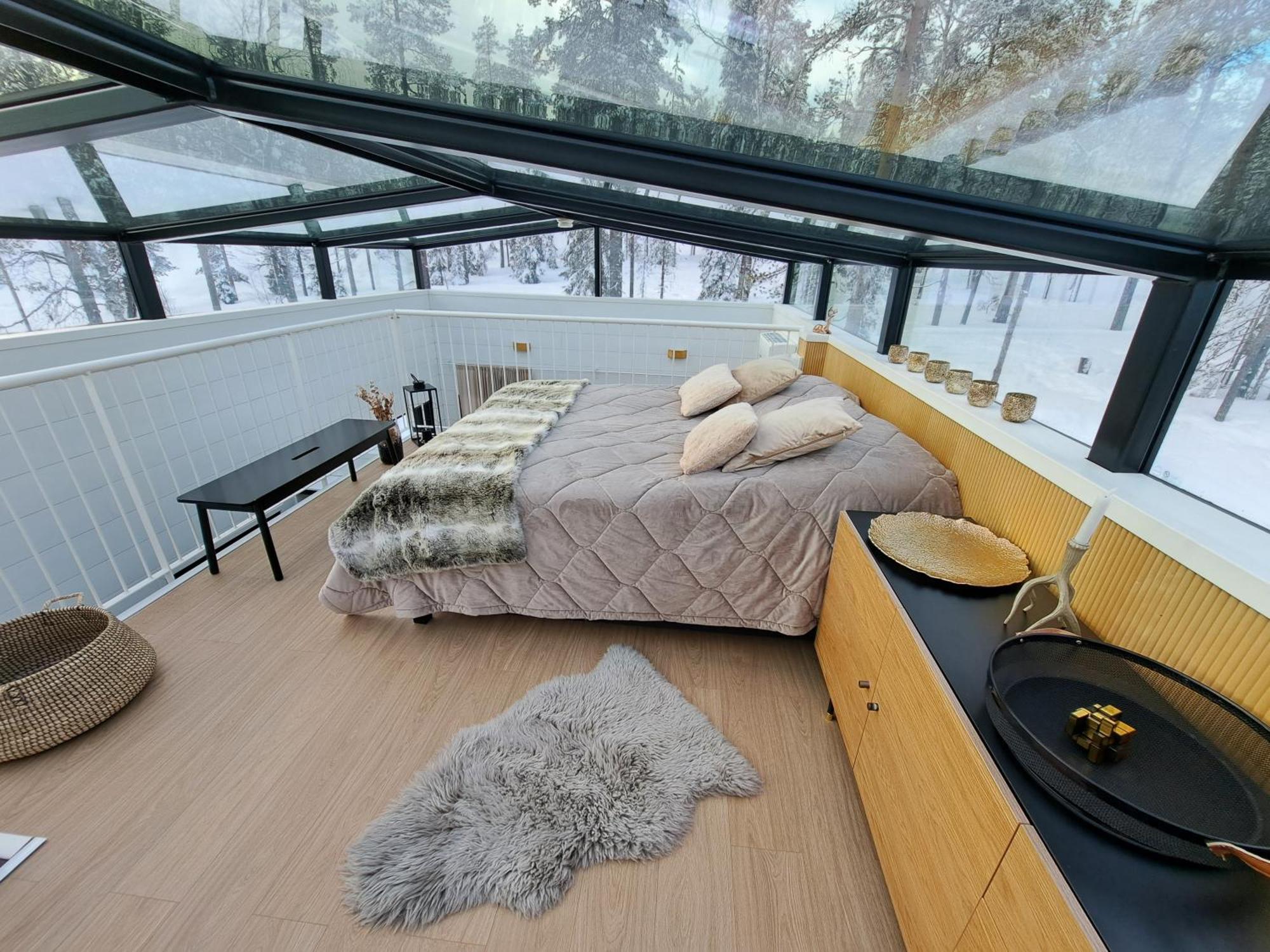 Levi Sky Igloo With Private Sauna And Hot Tub Екстериор снимка