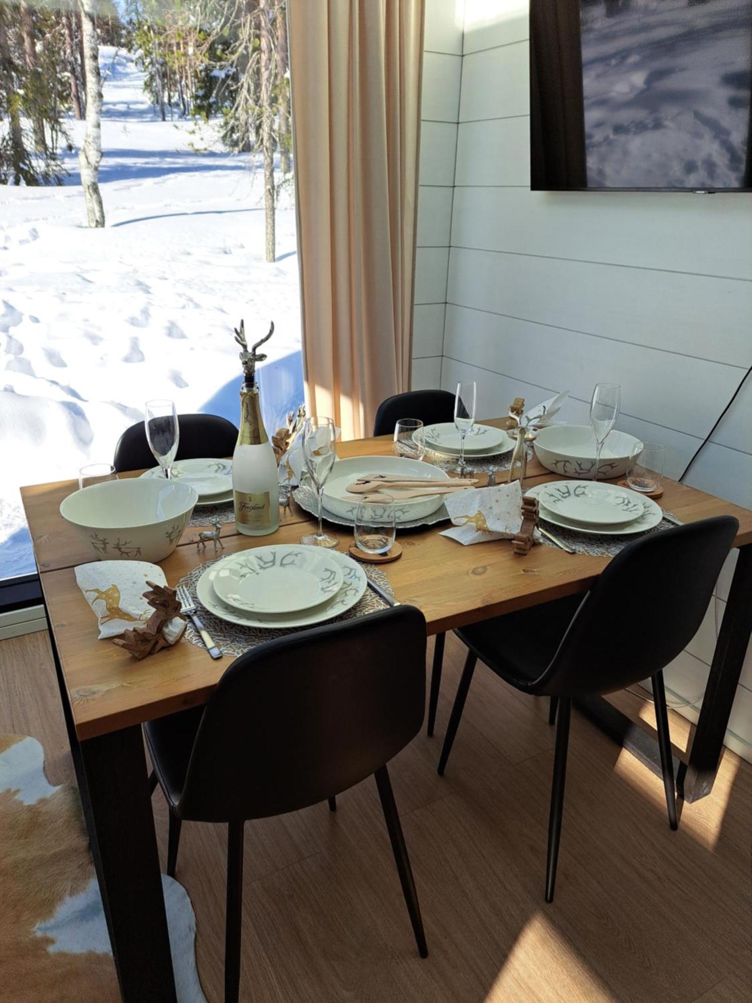 Levi Sky Igloo With Private Sauna And Hot Tub Екстериор снимка